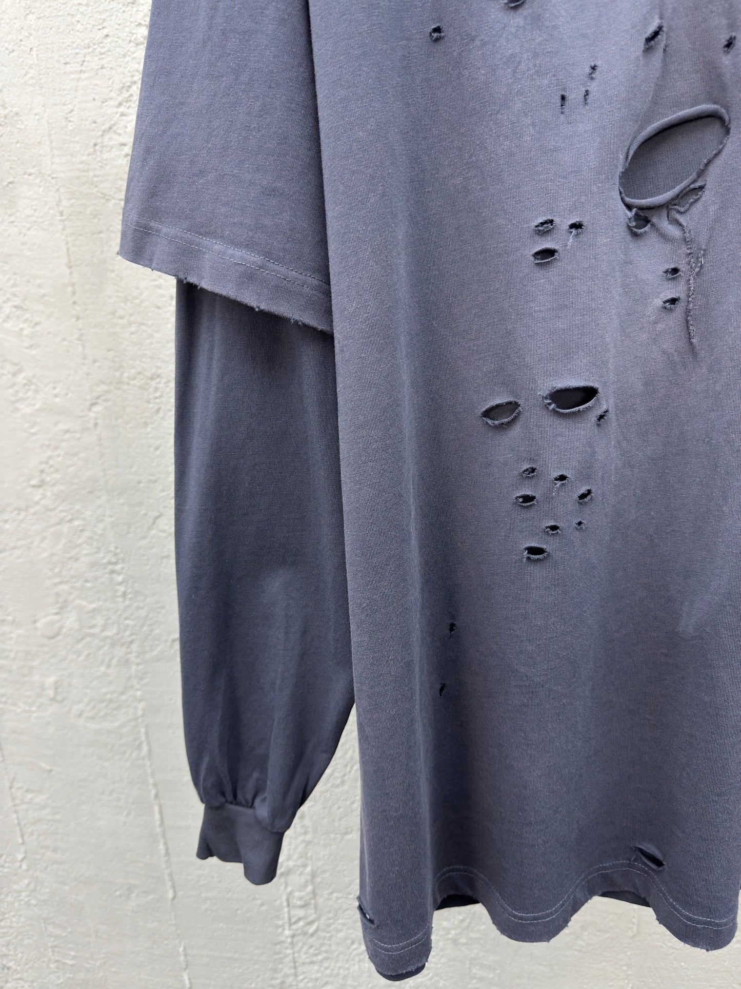 Balenciaga Political Campaign Long-Sleeve Layered T-Shirt 'Black