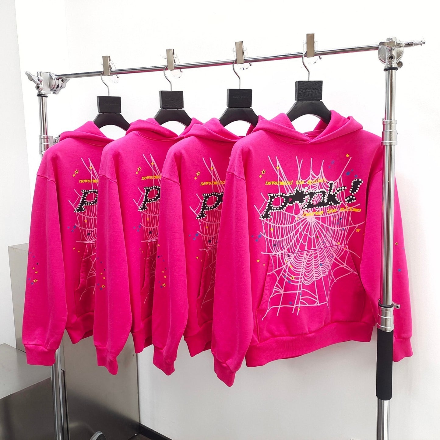 Sp5der P*Nk Hoodie