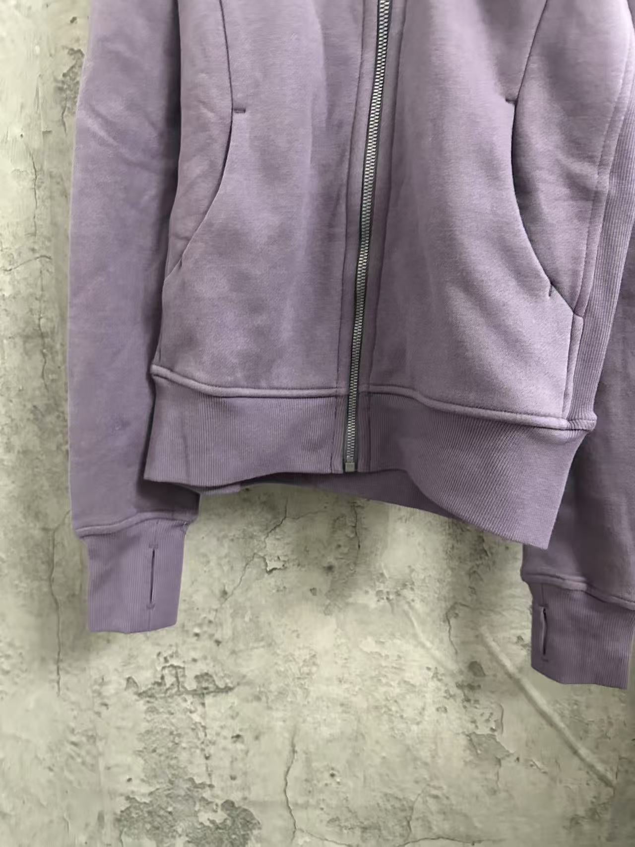Lululemon purple  scuba jacket