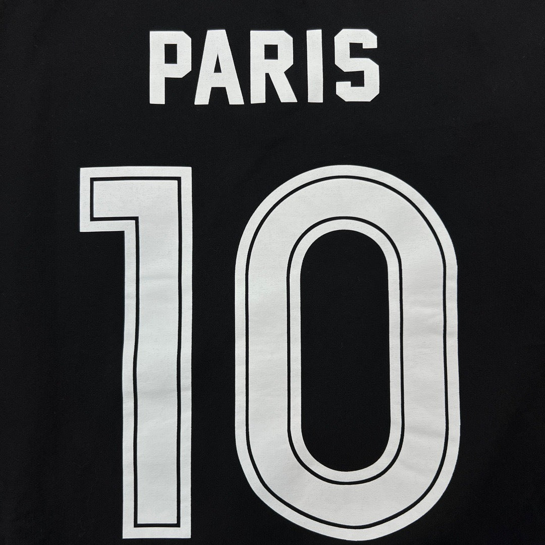 Balenciaga Paris Soccer Long Sleeve Oversized Jersey