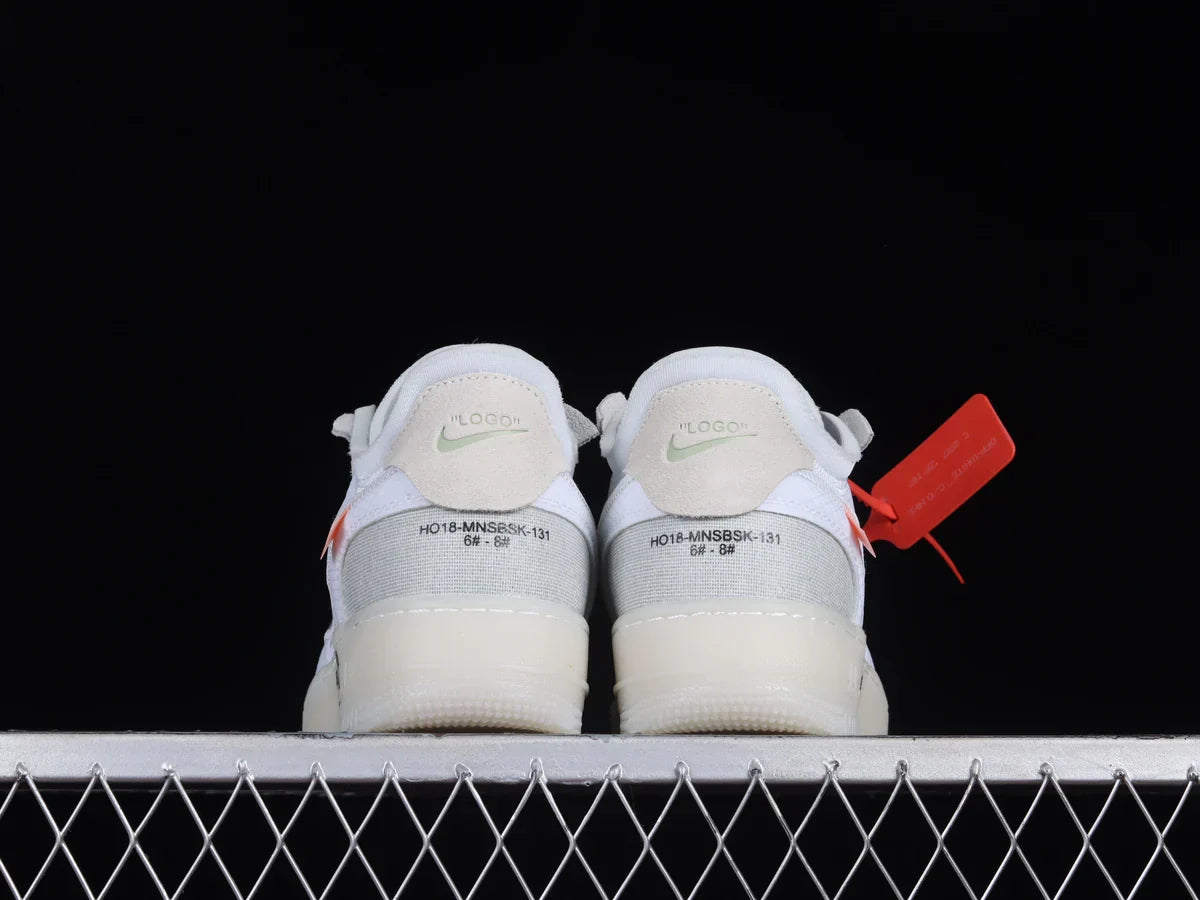 White off white Air Force 1