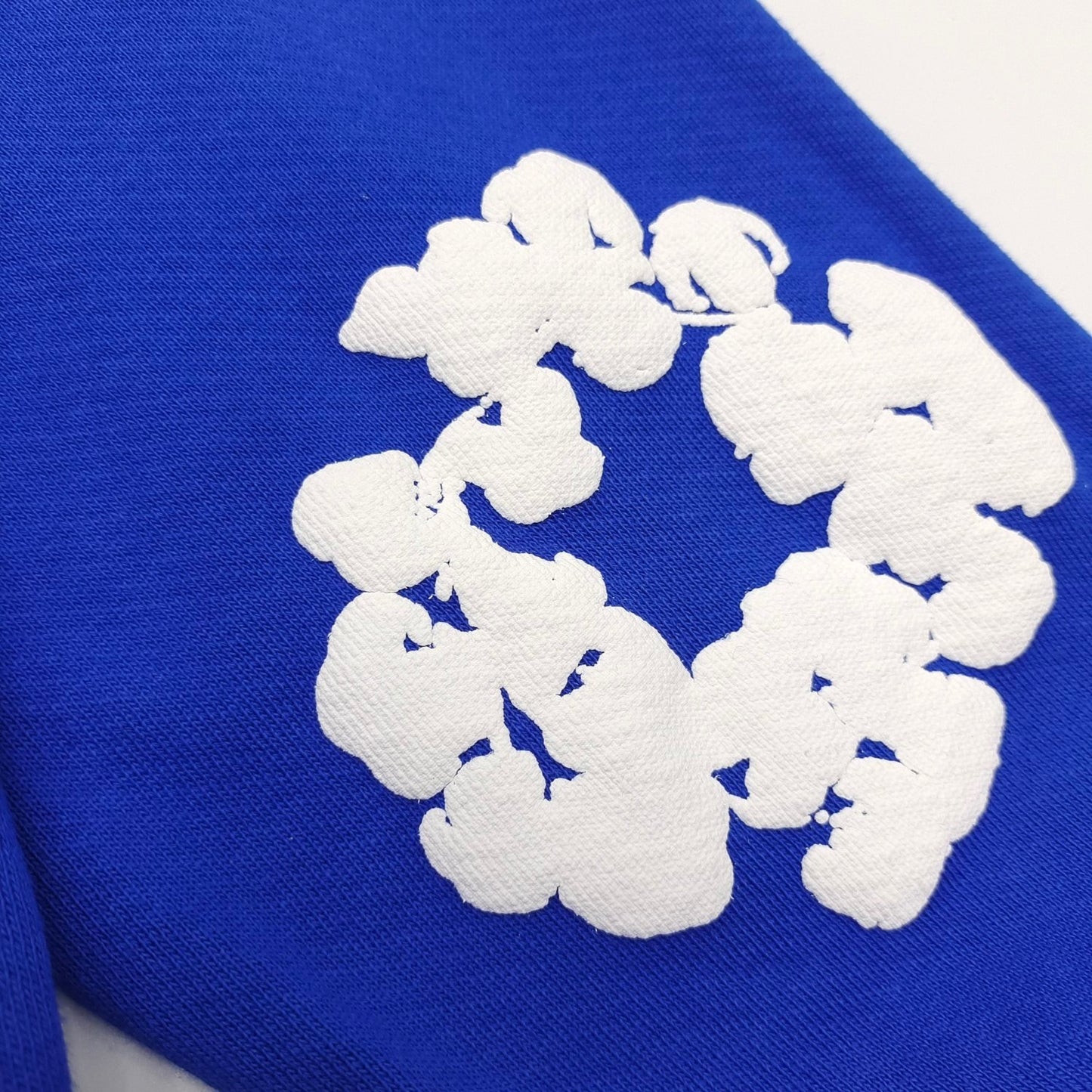 Dark blue denim tears hoodie