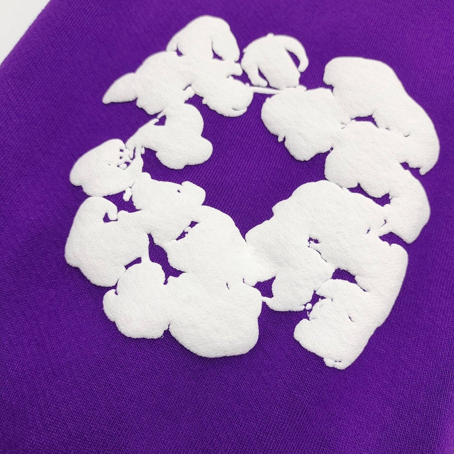 Purple  denim tears sweatpants