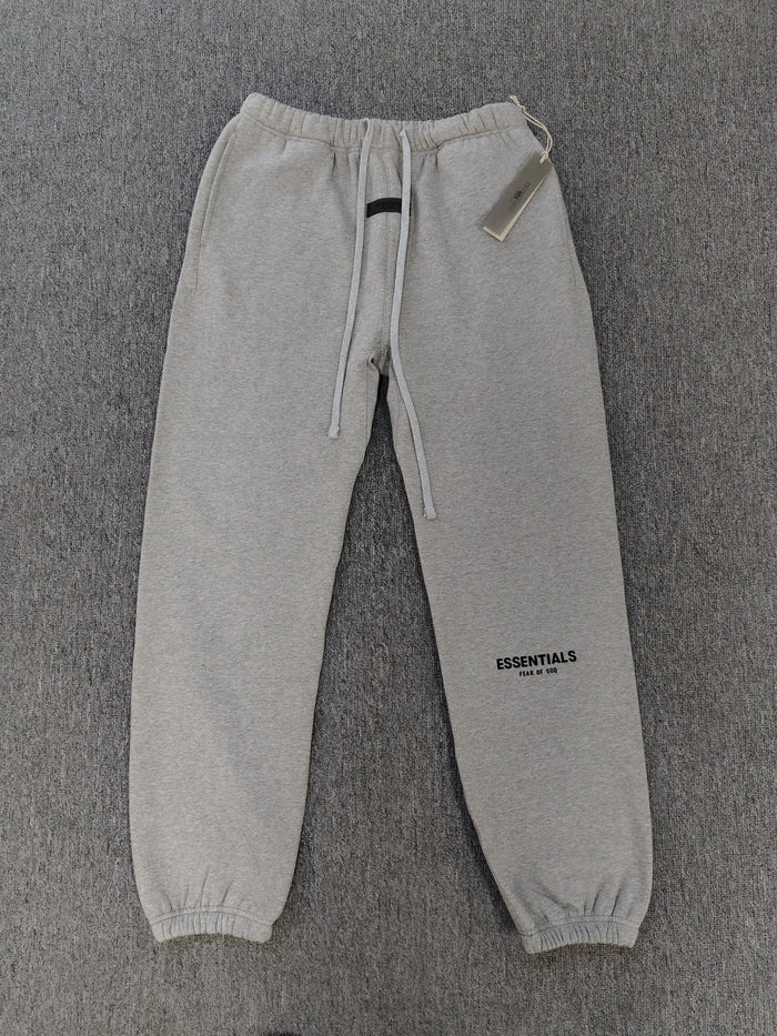 Fear of God Essentials sweatpants cuffed ‘dark oatmeal  '
