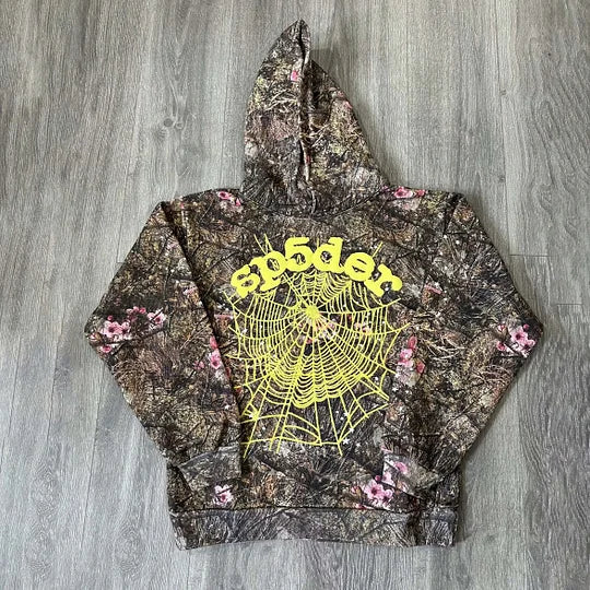 Camo sp5der hoodie