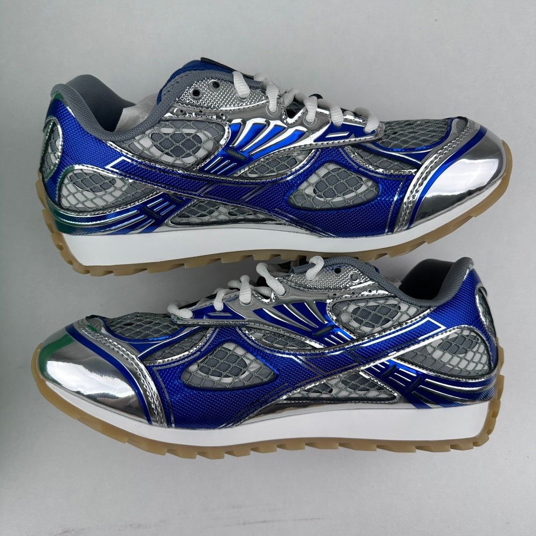 Bottega venta orbit dark blue and sliver