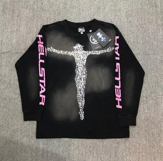 Hellstar been saved 23:43 long sleeve tee