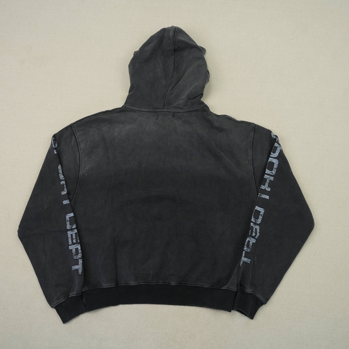 Vale Forever black Big Dog Hoodie Vintage sports dept