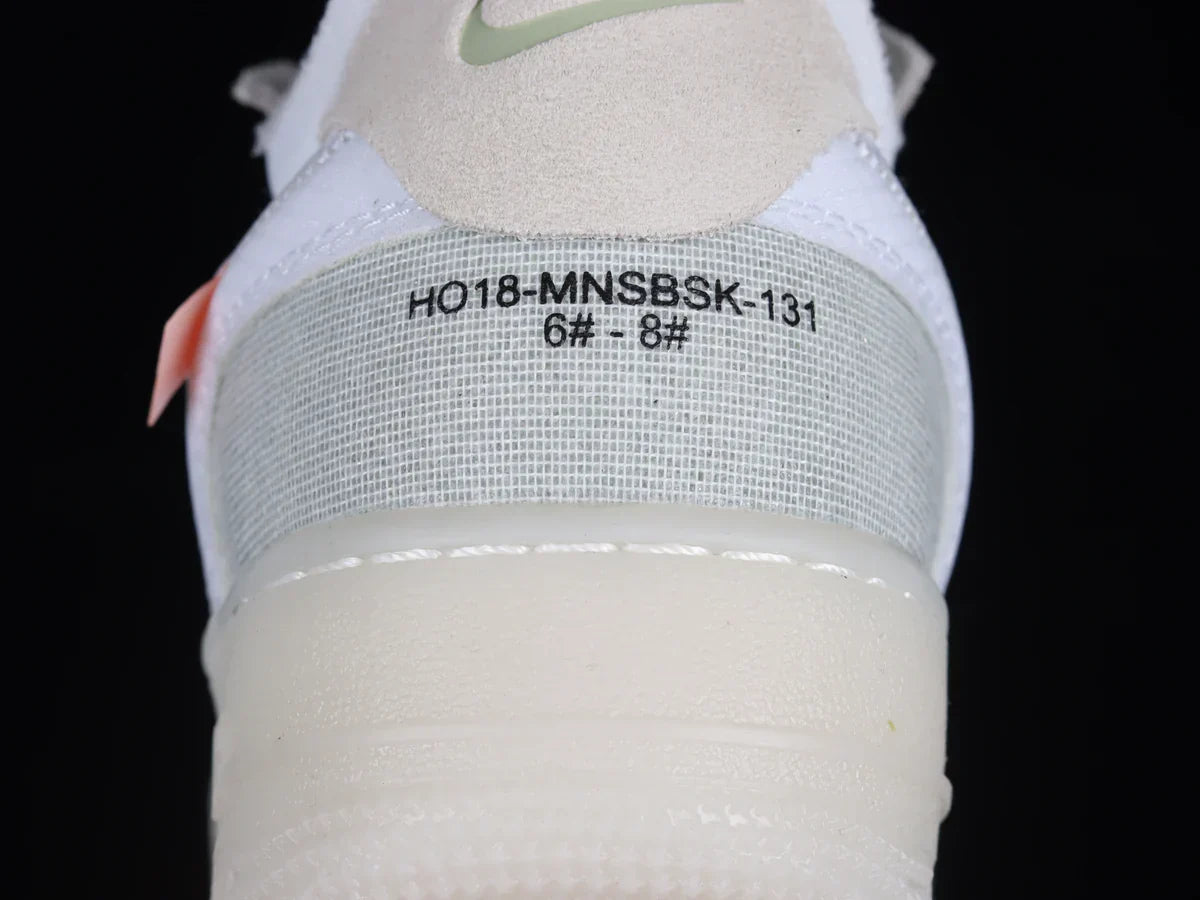 White off white Air Force 1