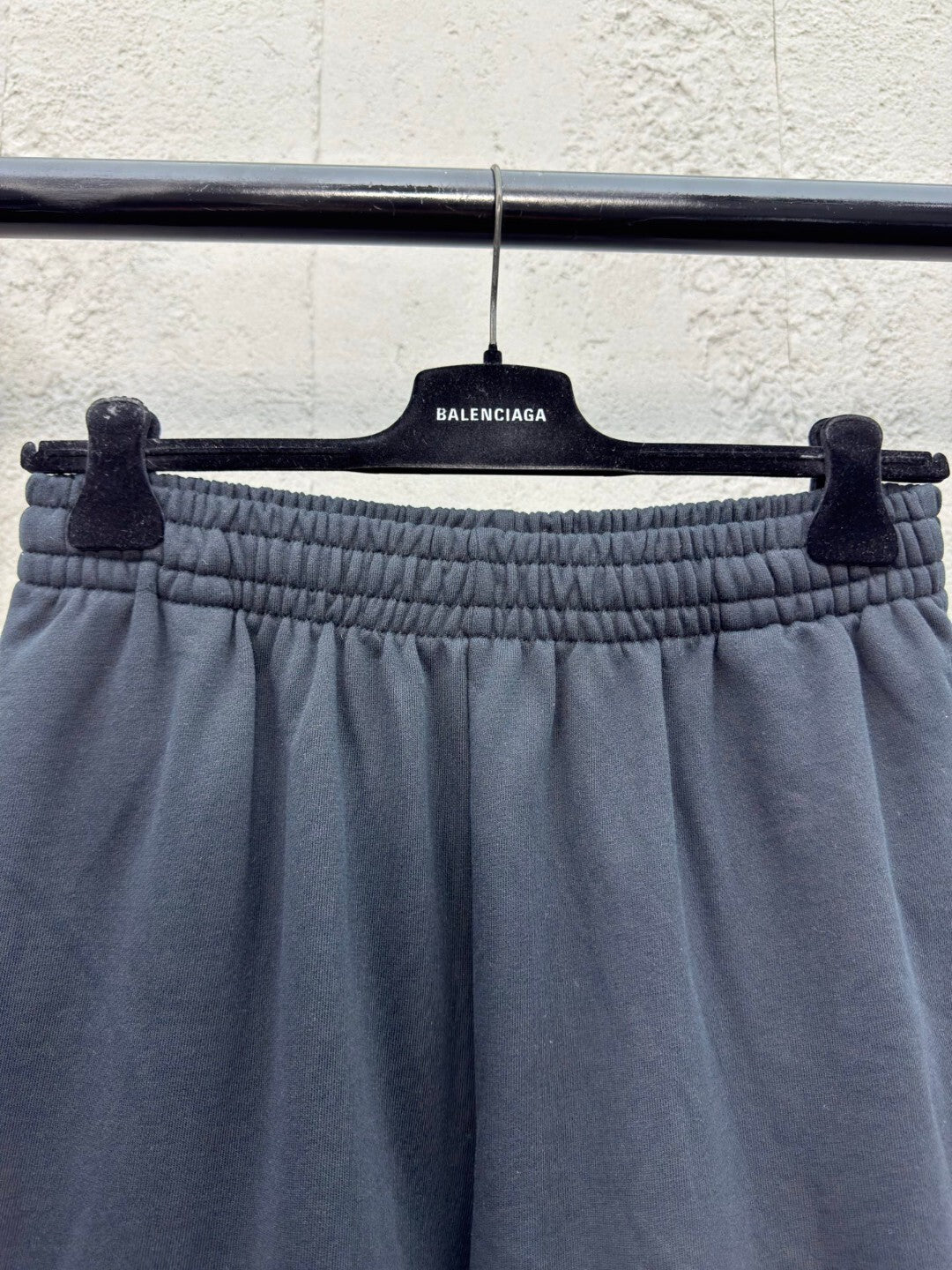 Black balenciaga shorts cotton