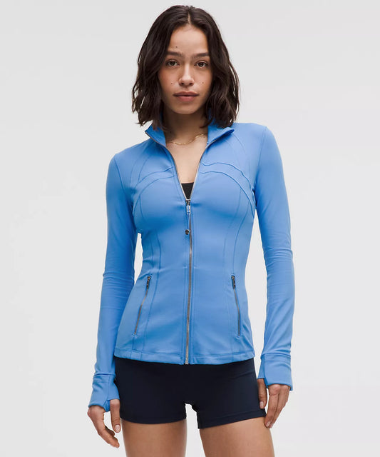 Lululemon Pool Party silver zipper Define Jacket Nulu