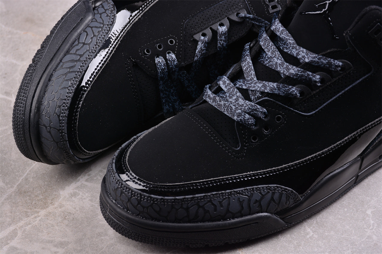 Jordan 3 black cat