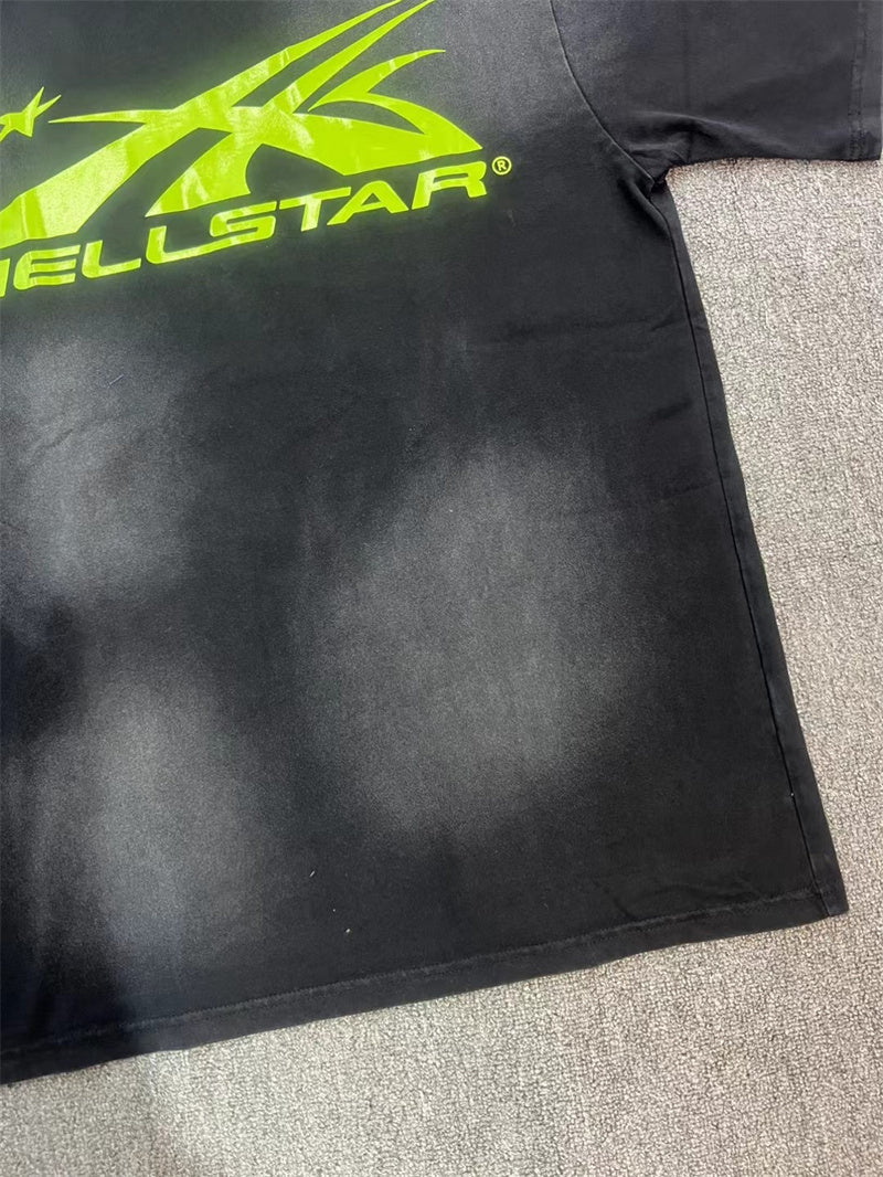 Hellstar sports black and green tee