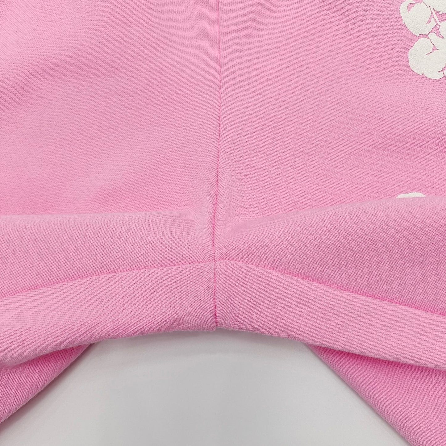 Pink denim tears sweatpants