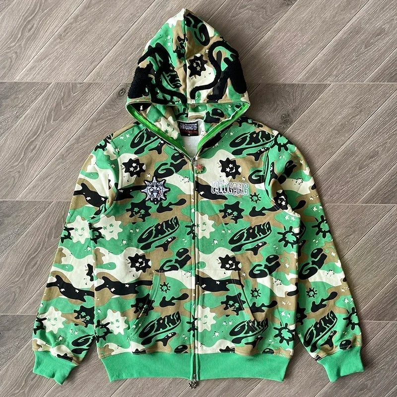 Glo Gang The Glory Full Zip Hoodie