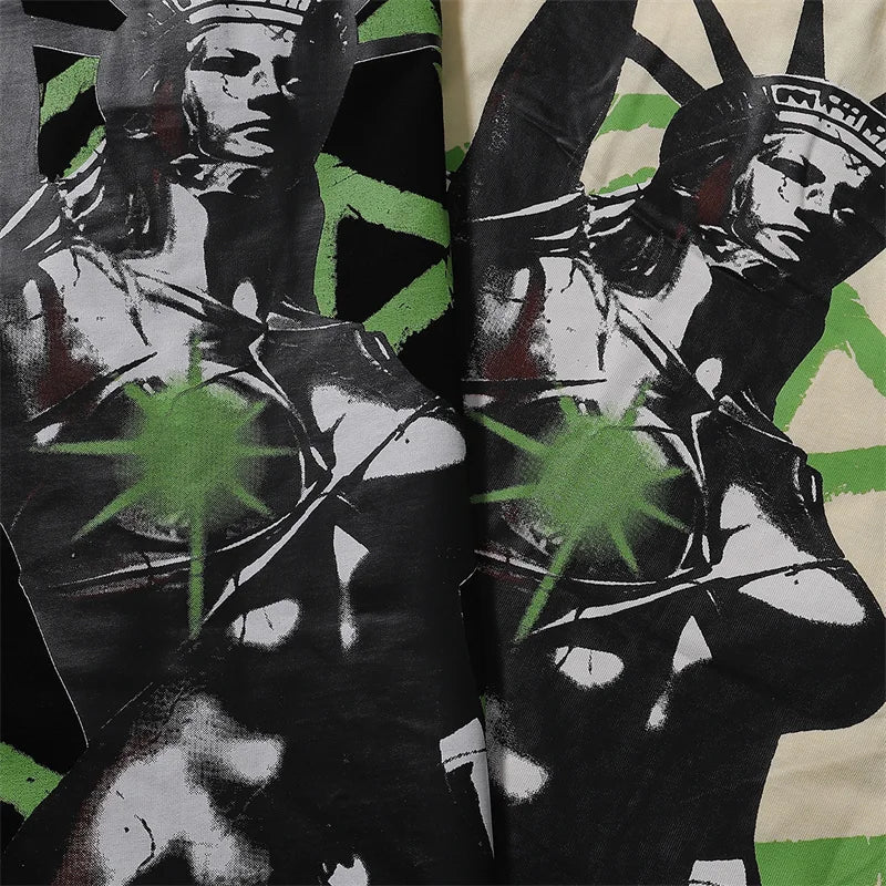 Godspeed Printed High-Quality Pure Cotton Casual Short Sleeved t-Shirt