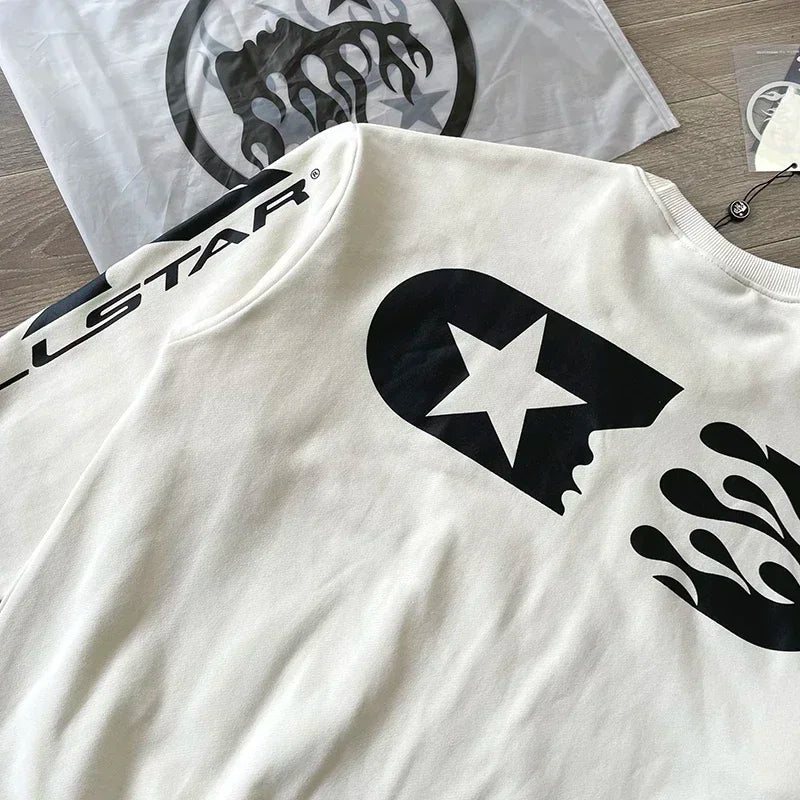 Hellstar Sports Crew-neck casual hoodie