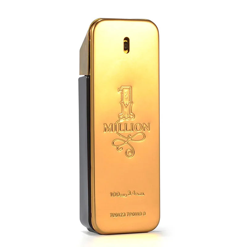 Golden Millionaire Perfume Wood Leather Note Charming Men's Perfume Deep Aroma Male Fragrance 100ml