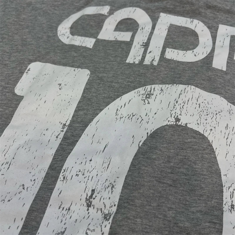 Project Zipper Splicing Cotton Grey Hoodie