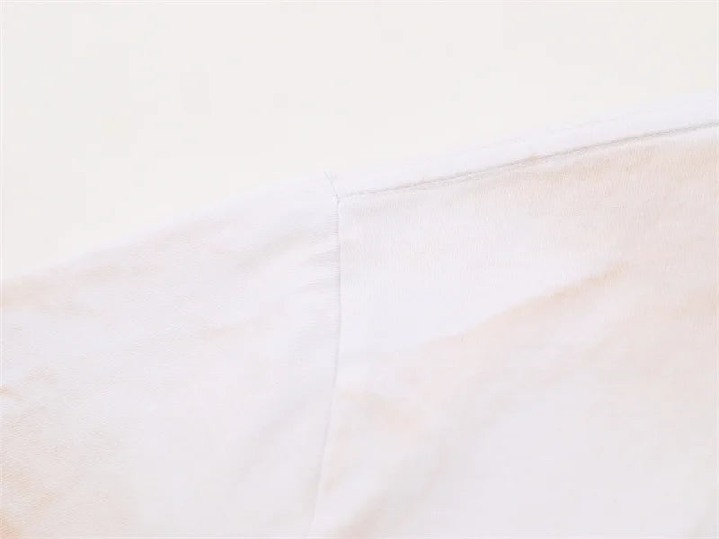 Vale Pure Cotton Baseball Printed Distressed t-Shirt