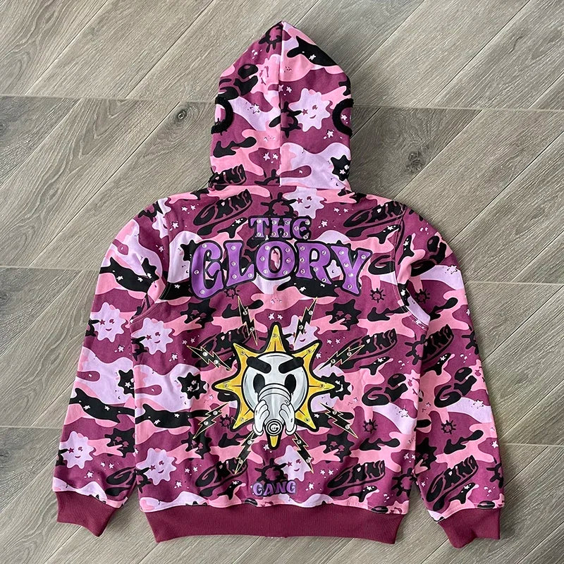 Glo Gang The Glory Full Zip Hoodie