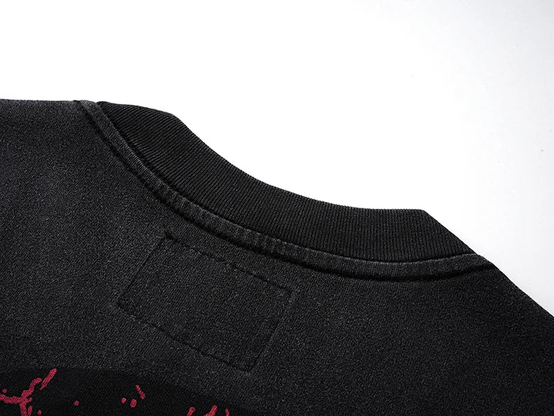 1085 # Godspeed Retro Washed Pure Cotton T-shirt