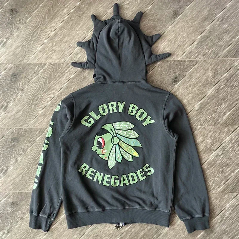 Glo Gang Renegades Full Zip hoodie