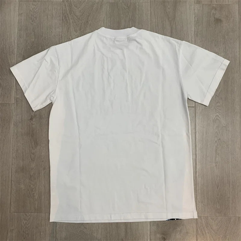 American Fashion Vale Hot Diamond Printed 100% Cotton Short Sleeved t-Shirt