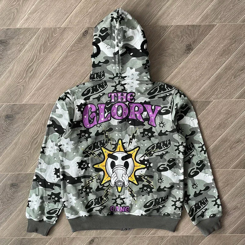 Glo Gang The Glory Full Zip Hoodie