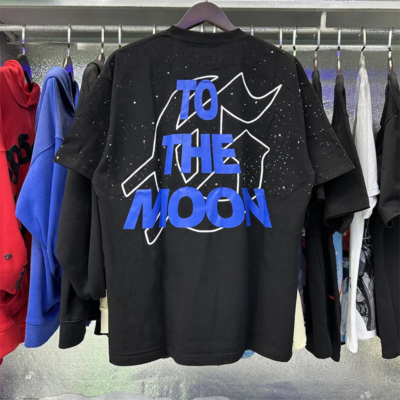 Godspeed Space Printed High Quality Cotton Short sleeved T-shirt