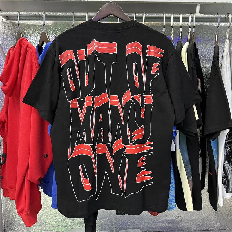 Godspeed Skeleton Racing Driver Printed Double Yarn Cotton Casual Short Sleeve T-shirt