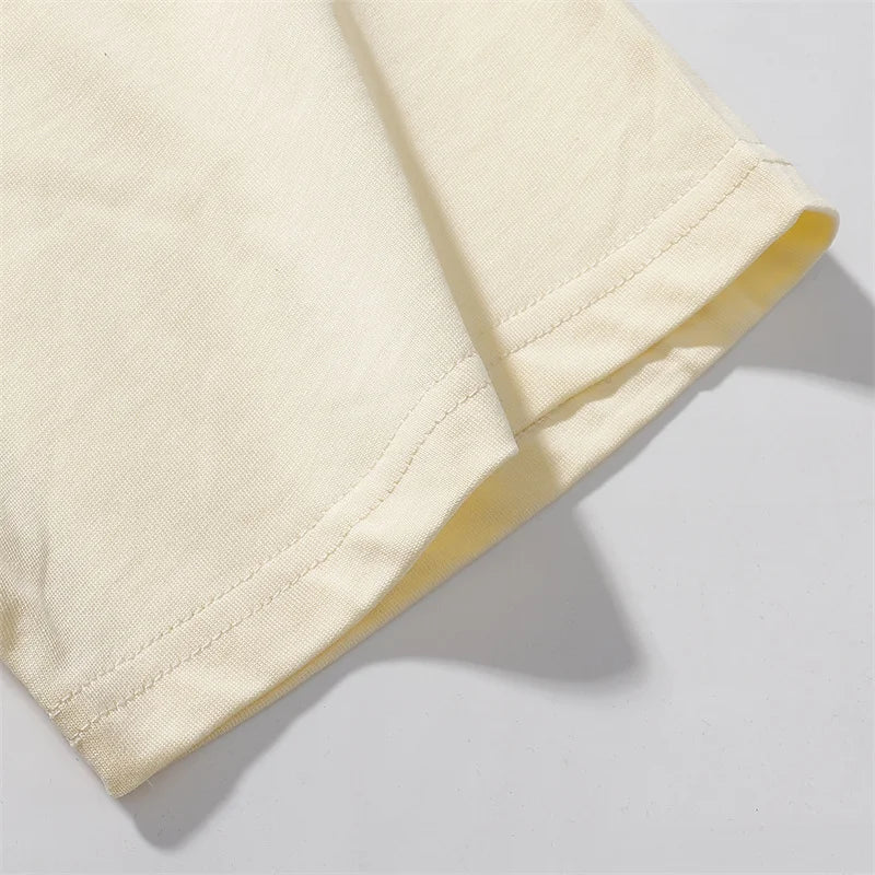 Godspeed Skeleton Printed Cotton Casual Short Sleeves From Meichao