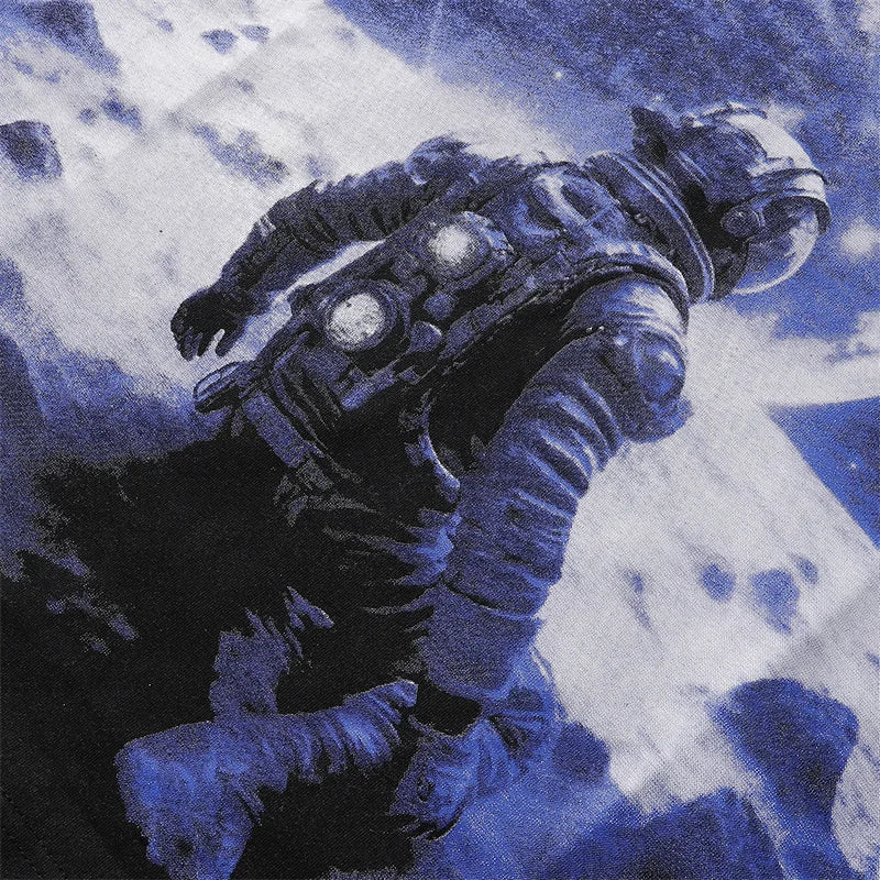 Godspeed Space Printed High Quality Cotton Short sleeved T-shirt