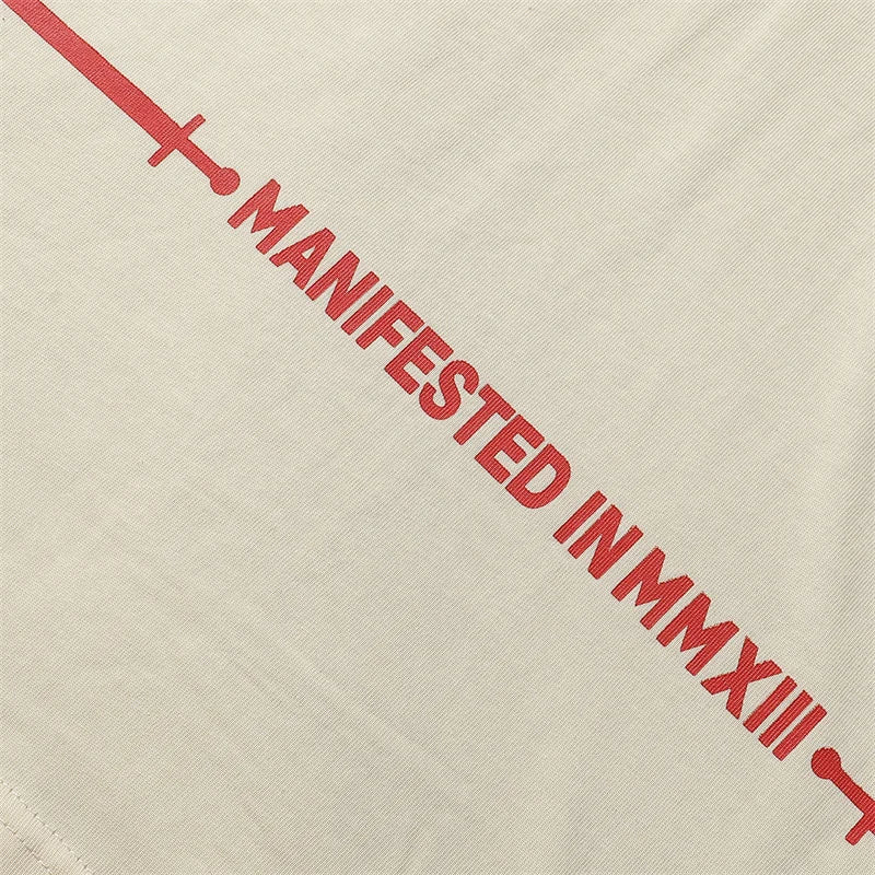 Godspeed Rugby Print Pure Cotton Casual Short Sleeved Shirt