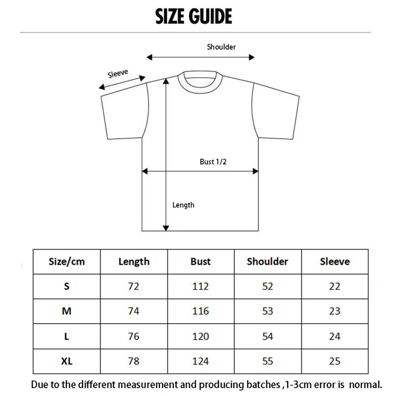 Godspeed City Printed High Quality Double Yarn Cotton Casual Short Sleeves