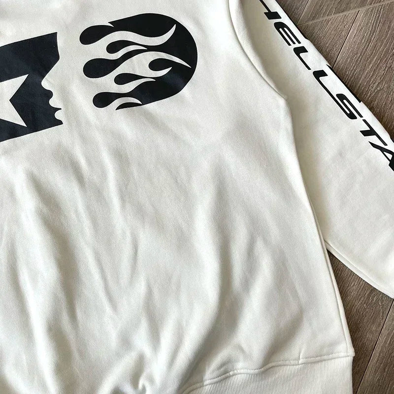Hellstar Sports Crew-neck casual hoodie
