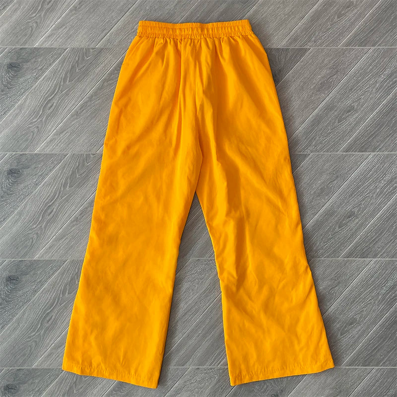SAINT VANITY embroidered breasted sports casual pants