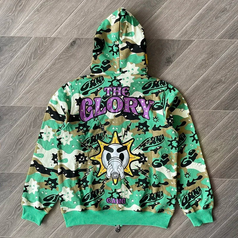 Glo Gang The Glory Full Zip Hoodie