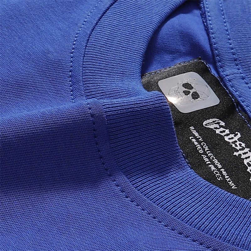 Godspeed Tower Printed High Quality Casual Round Neck Short Sleeve