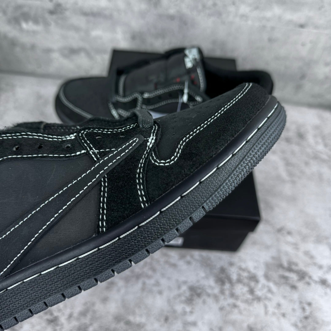 Travis Scott x Air Jordan 1 Retro Low OG SP Black Phantom