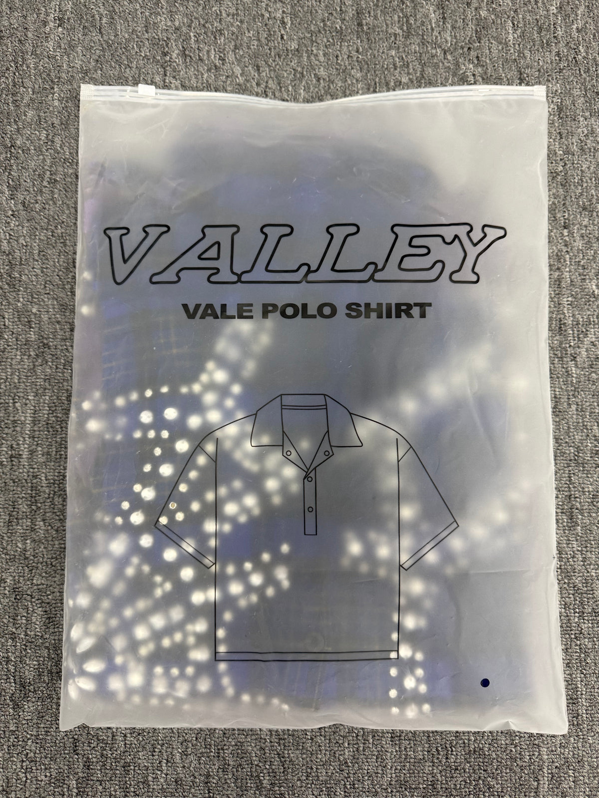 Vale Forever Rhinestone Plaid Flannel Blue/Black