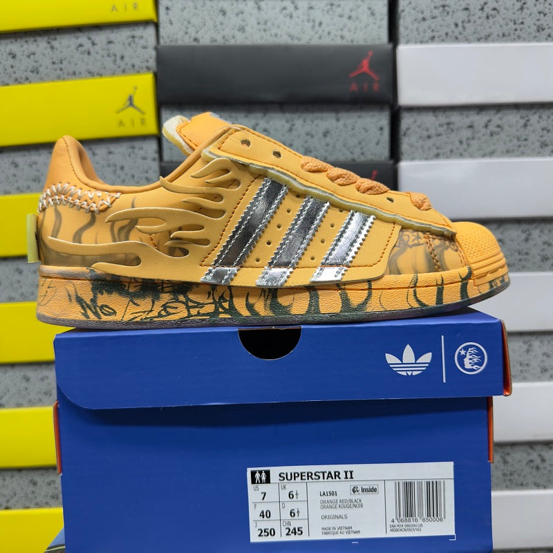Hellstar x adidas Superstar 'Hazy Orange'