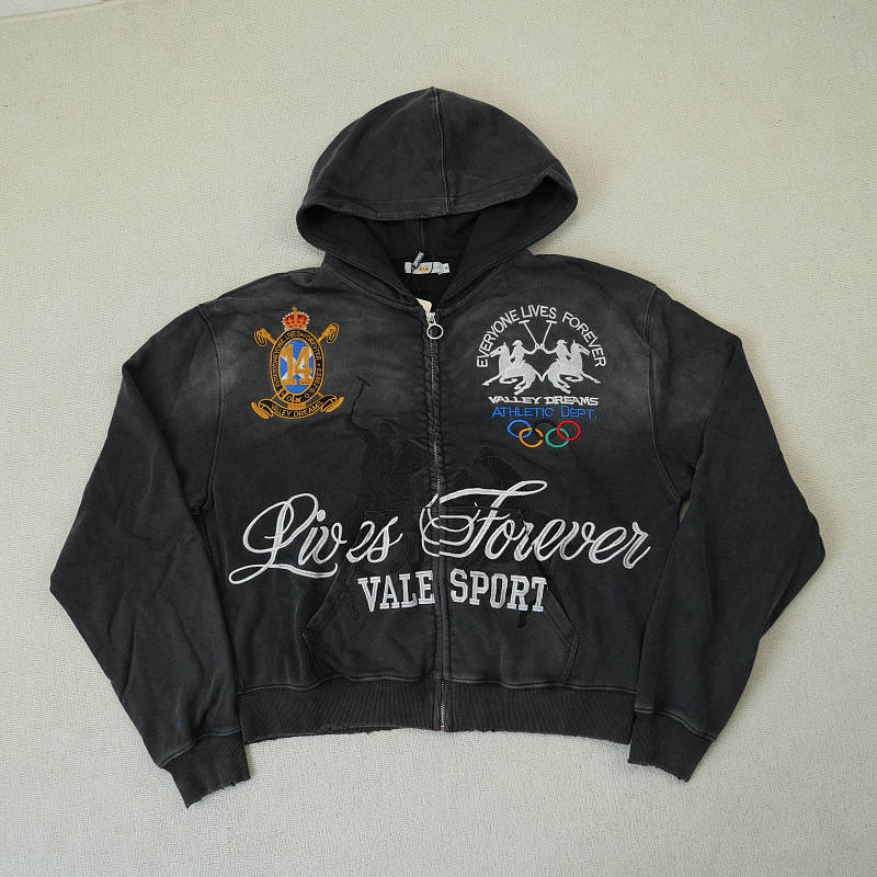 Vale Forever Rock Zip Up 'Black'