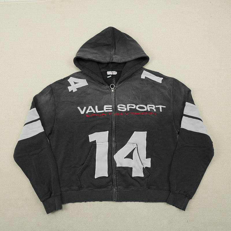 Vale Forever Jerzee Zip Up 'Black'