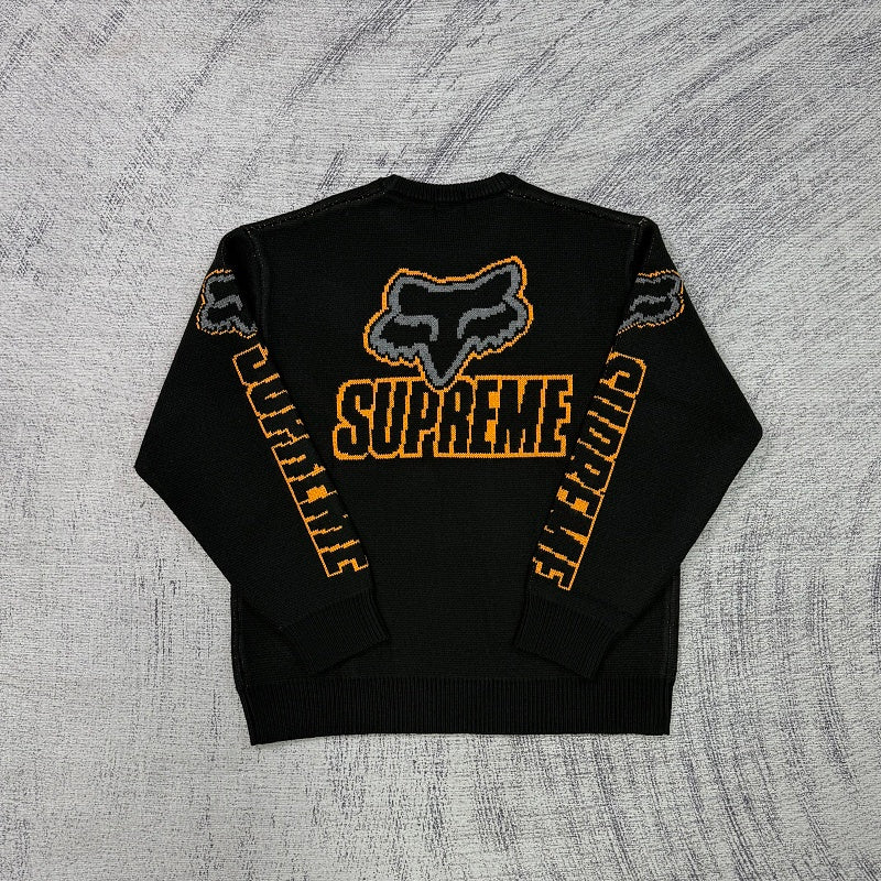 Supreme Fox Racing Sweater black