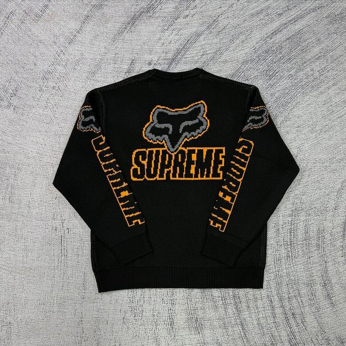 Supreme Fox Racing Sweater black