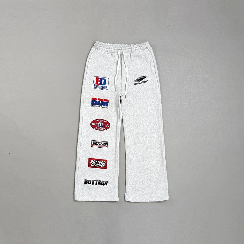 Bottega Desires BDR Patches Sweats Gray