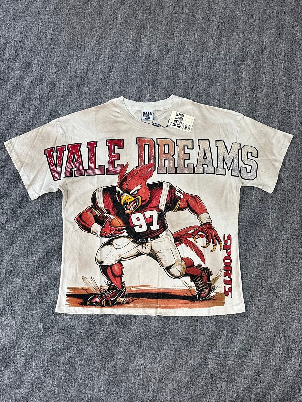 VALE FOREVER FALCON BLING TEE CREAM