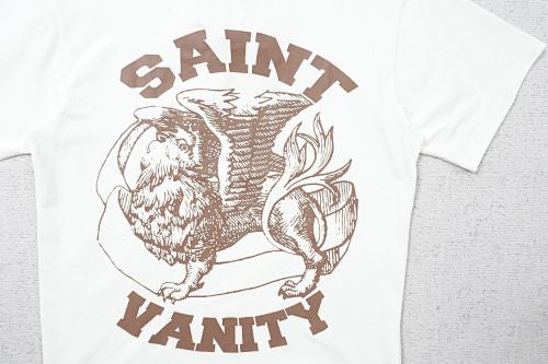 Saint Vanity Griffin Tee White/Brown