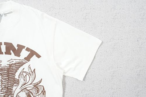 Saint Vanity Griffin Tee White/Brown